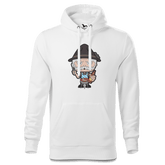 Da Oid Sinzer Griller Sweatshirt Hoody Herren Weiss Reikering Front